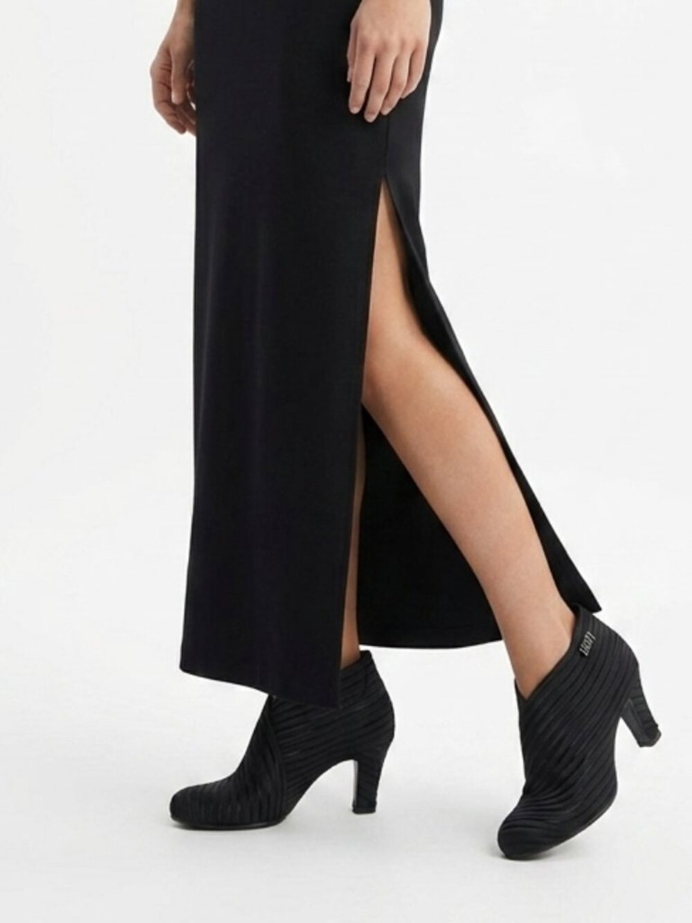 UNITED NUDE BLACK NYLON STRIPED BOOTIES WUNTD20730 - 7,5